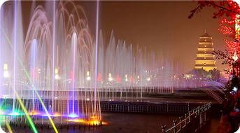 西安喷泉爆料视频播放,视觉盛宴！  第2张